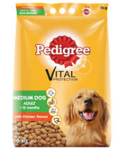 Pedigree medium dog adult dry food
