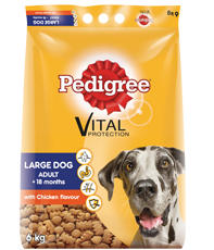 Pedigree large dog adult dry food