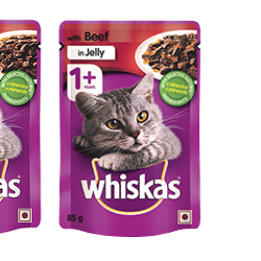 whiskas beef in jelly 85g